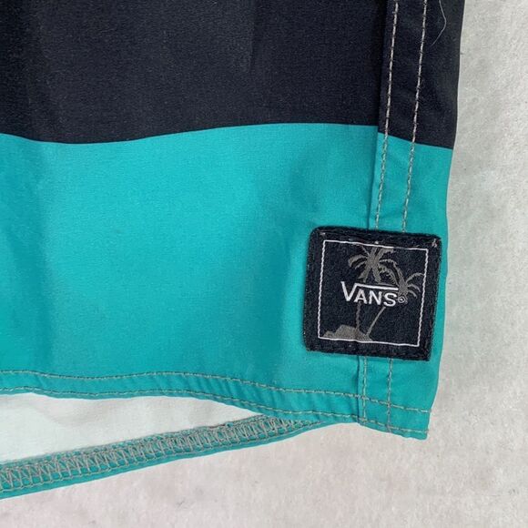 Mens VANS color block board shorts swimming trunks size 28 - Picture 3 of 6